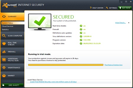 Avast Internet Security 7!!