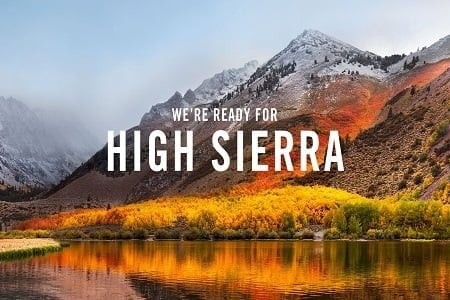High Sierra Menu