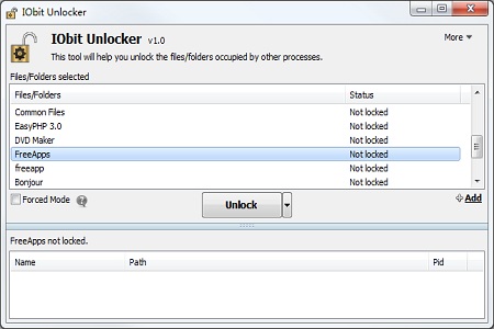 iobit protected folder full