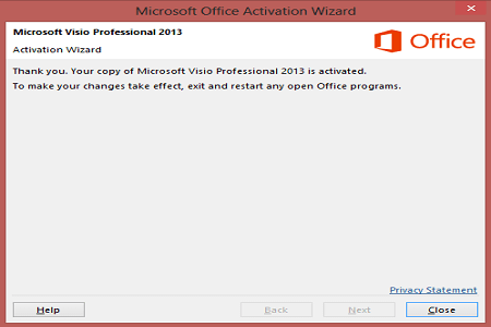 Cara Aktivasi Permanen Microsoft Visio Pro 2013!!