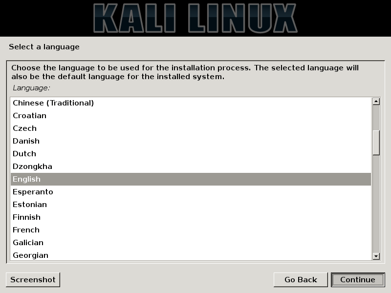 Cara Install Kali Linux