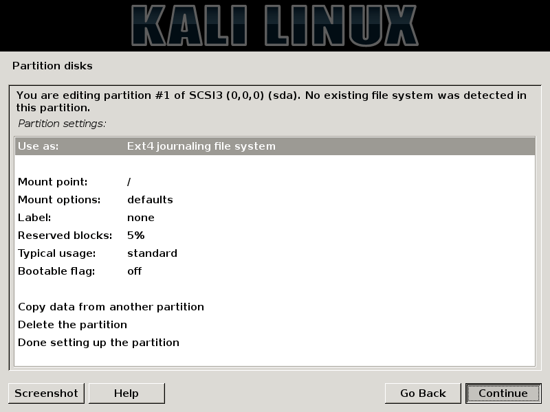 Cara Install Kali Linux