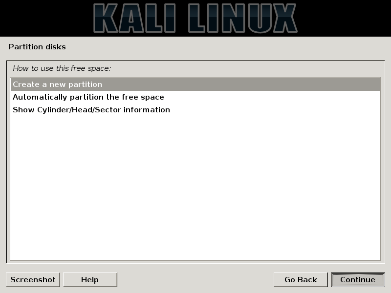 Cara Install Kali Linux