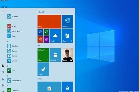 Windows 10 20h1 Menu