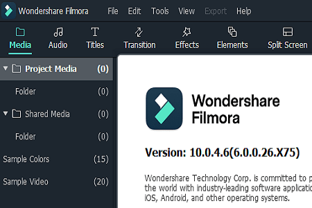 Wondershare Filmora X 10.0.4.6