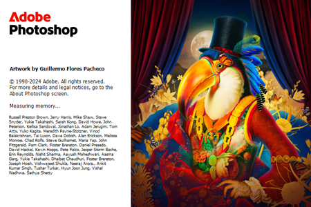 Adobe Photoshop 2025 Menu