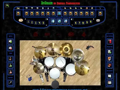 DVDrum menu DVDrum menu