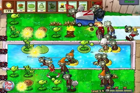 Plant Vs Zombies Menu