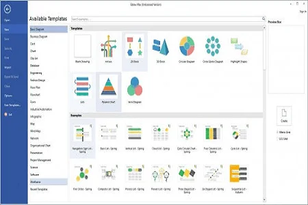 Edraw Max 10 Software Pembuat Diagram!! Edraw Max 9 Menu