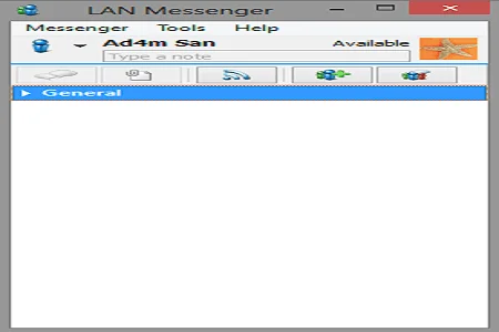 LAN Messenger Main