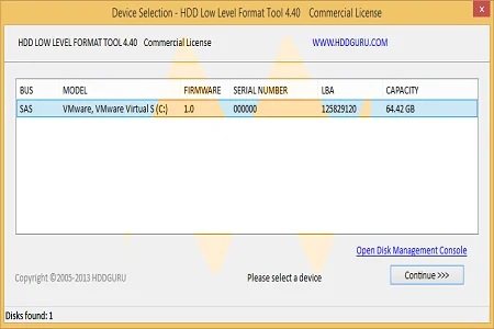 HDD LLV 4.4