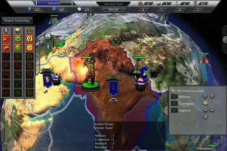 Empire Earth 3 Menu