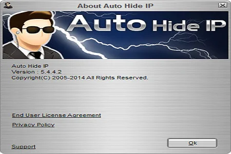 Auto hide ip