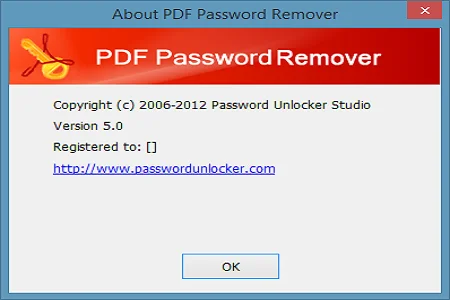 PDF Password Remover 5 Menu