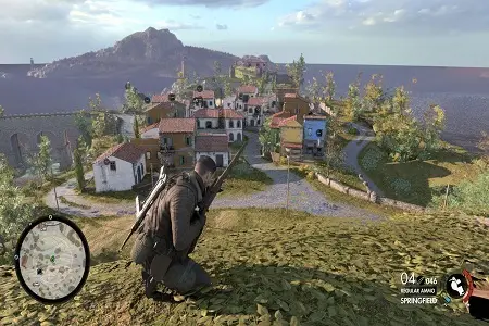 Sniper Elite 4 Menu