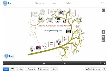 Prezi Menu