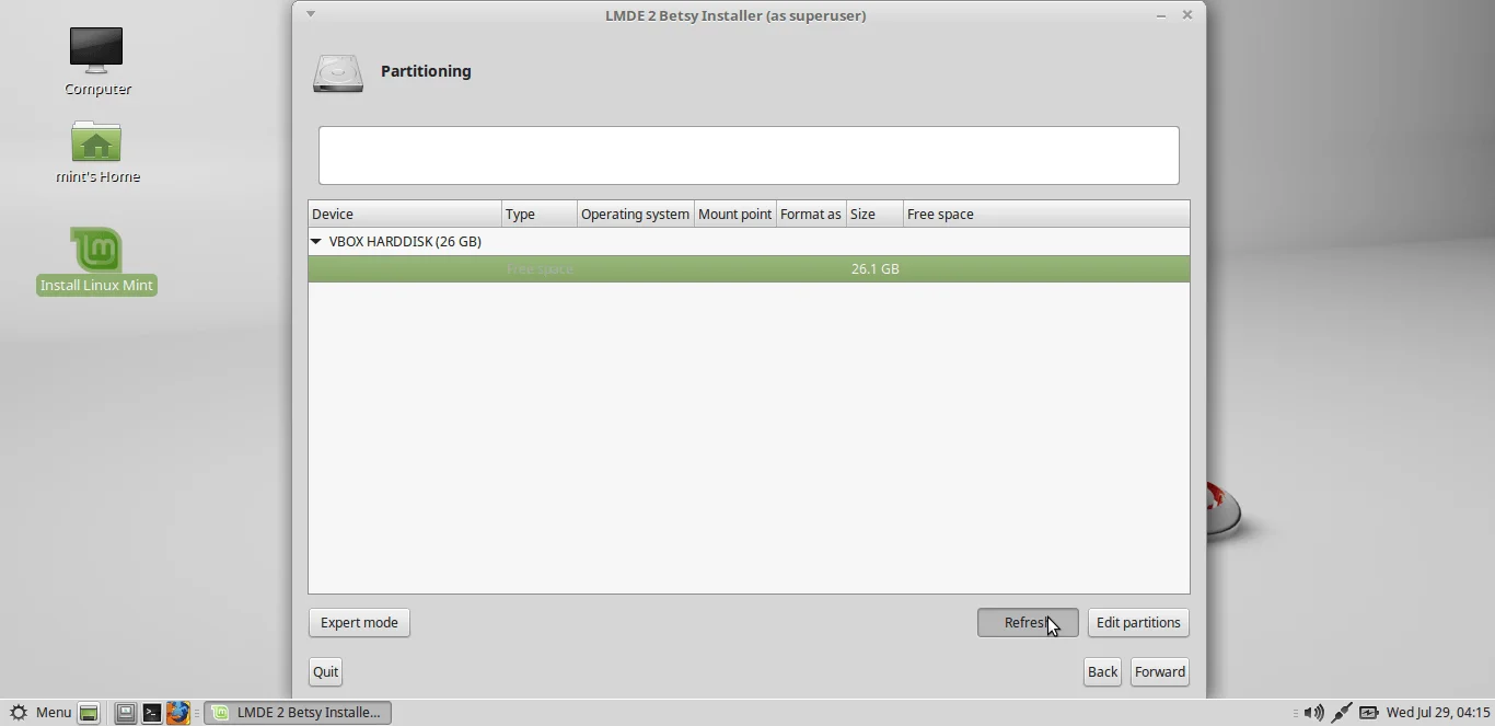 Cara Install Linux Mint Debian Edition!! Screenshot 121