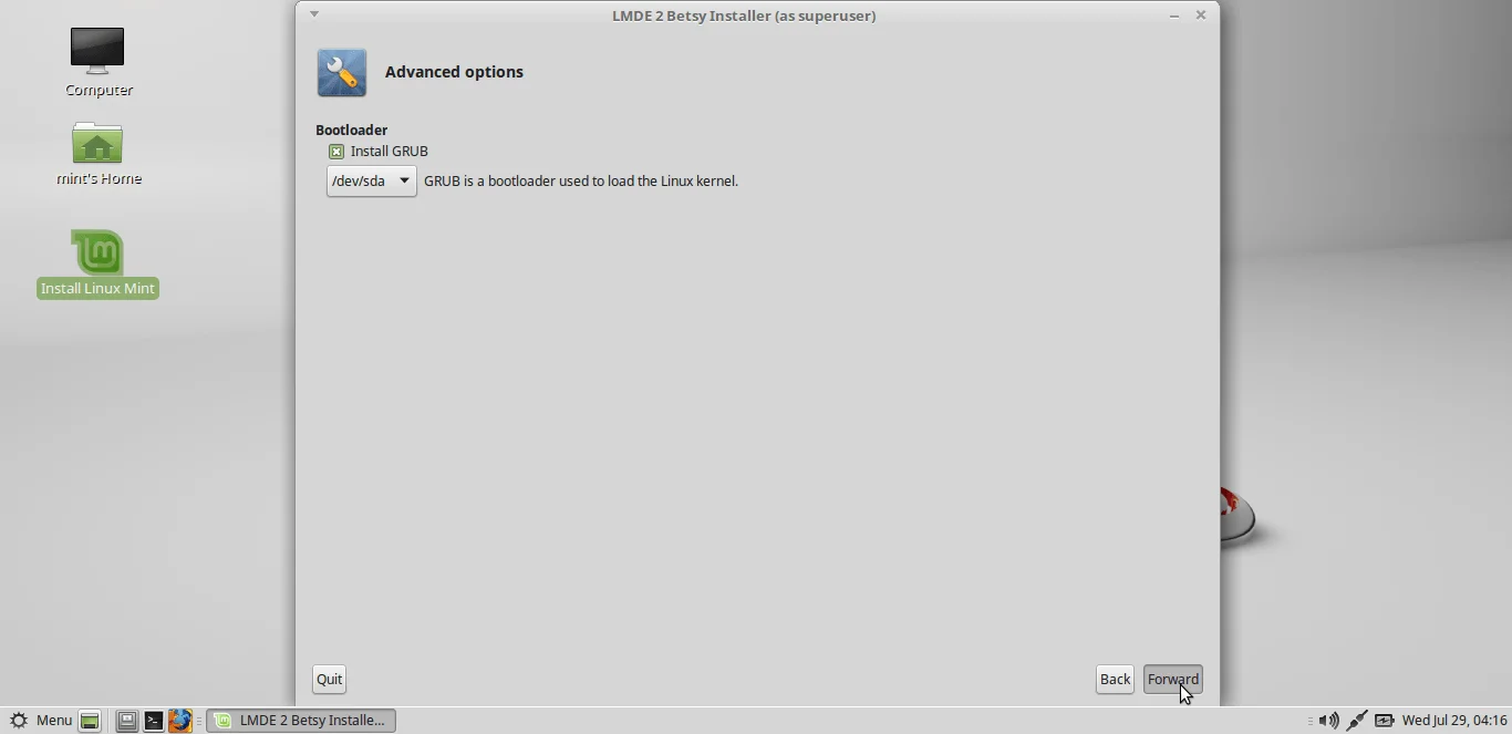 Cara Install Linux Mint Debian Edition!! Screenshot 151