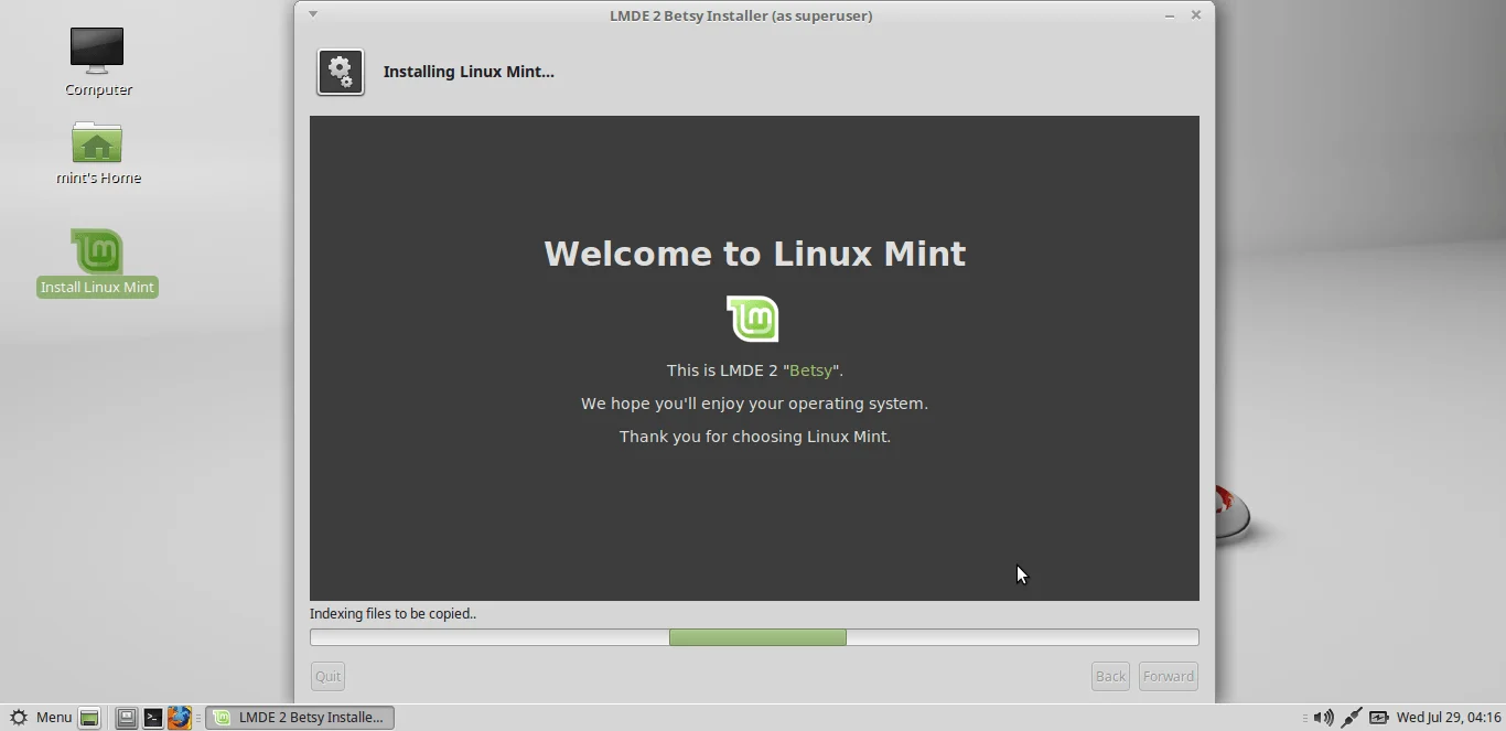 Cara Install Linux Mint Debian Edition!! Screenshot 17