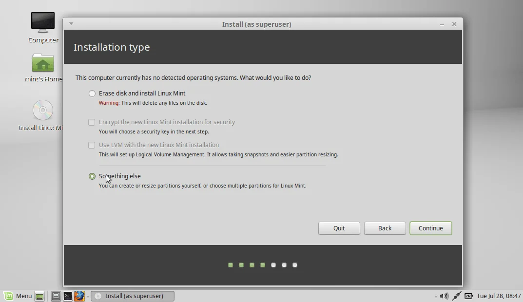 Cara Install Linux Mint!! Screenshot 2