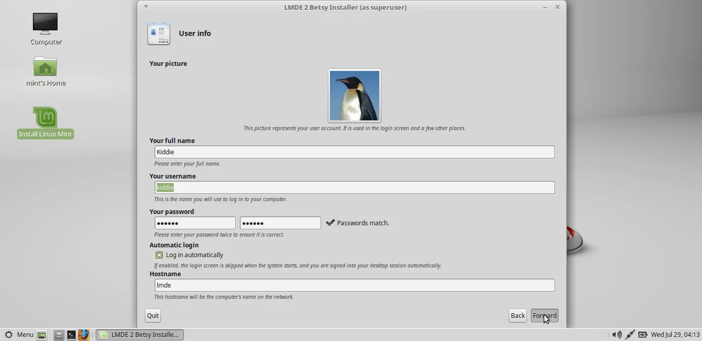 Cara Install Linux Mint Debian Edition!! Screenshot 41