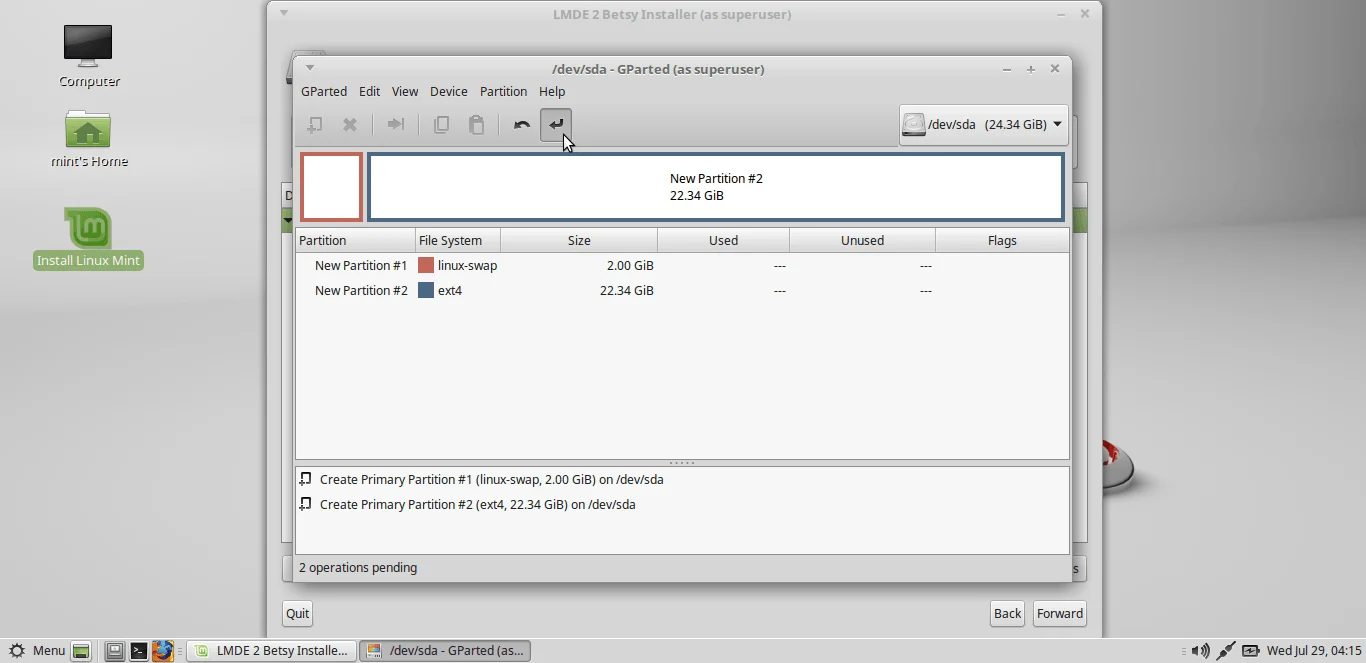 Cara Install Linux Mint Debian Edition!! Screenshot 91