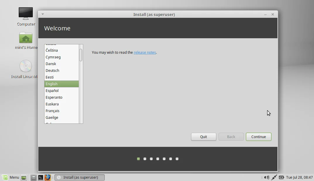 Cara Install Linux Mint!! Screenshot
