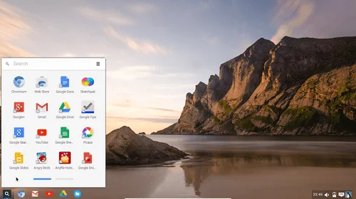 chromium app launcher