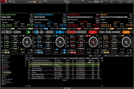 VDJ Menu