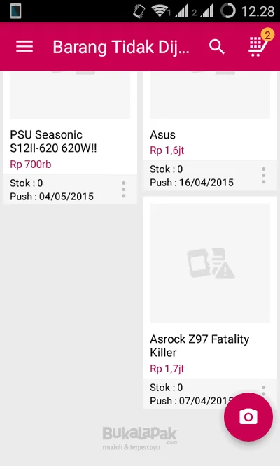 Belanja Mudah Dengan Jari? Yap Bukalapak Apps Jawabnya!! Barang Tidak Dijual