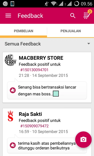 Belanja Mudah Dengan Jari? Yap Bukalapak Apps Jawabnya!! Feedback