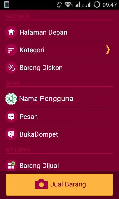 Belanja Mudah Dengan Jari? Yap Bukalapak Apps Jawabnya!! Menu Bl