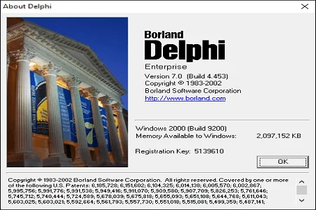 Delphi 7 Menu