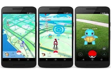 Pokemon Go Menu