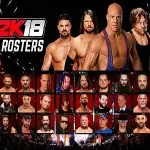 WWE 2K18 Menu