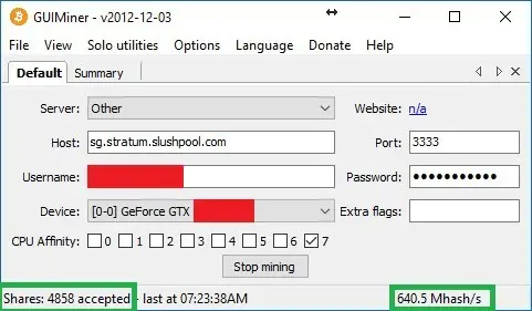 Cara Menambang Bitcoin Dengan Pc!! Guiminer 4