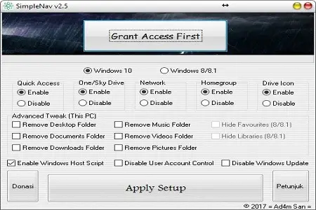 Simple Nav 2.5 Menu