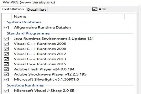 aio runtime menu