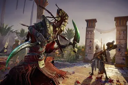 assassins creed the origin pharaohs menu