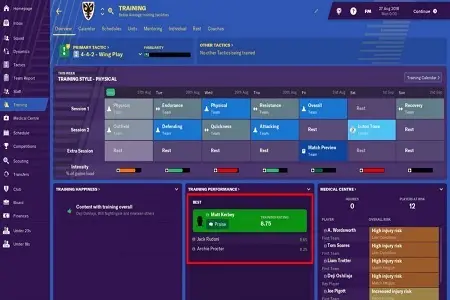 Football Manager 2019!! Fm 2019 Menu