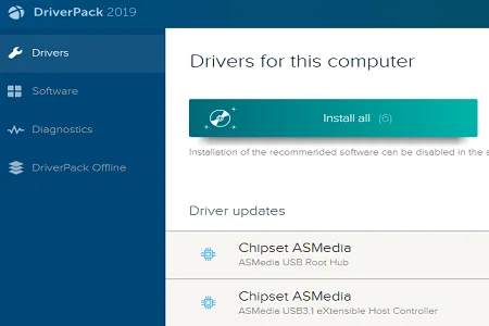 Driverpack Solution 2019 Update Juni 2023!! Driverpack 2019 Menu