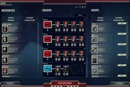 911 operator single city run menu