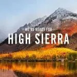 high sierra menu