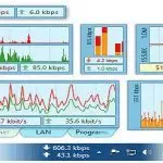 DU Meter 7.30 Software Monitor Bandwidth!! du meter menu