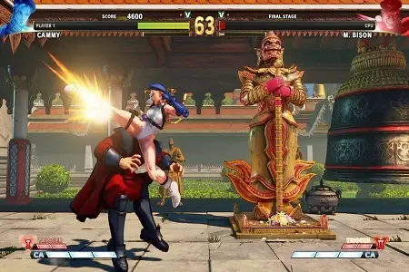 street fighter v arcade edition menu