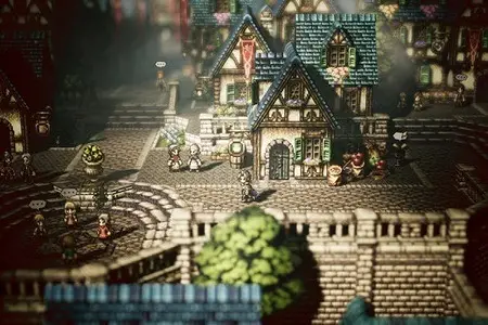 Octopath Traveler!! Octopath Traveler Menu