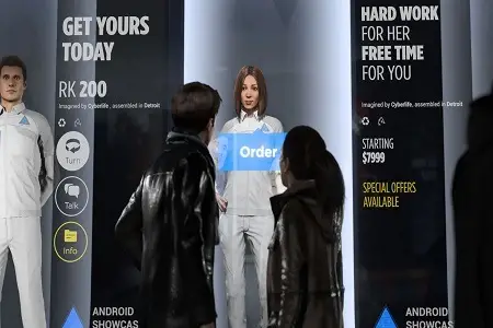 detroit become human menu