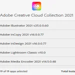 Adobe Master (Creative Cloud Collection) CC 2021 Update Agustus 2021!! adobe master cc 2021 menu