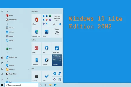 Windows 10 Lite Edition 20H2 Update Maret 2021!!