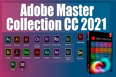 adobe master cc 2021 menu